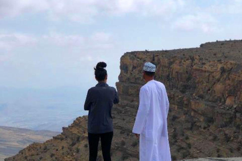 Privat dagsutflykt till Nizwa &amp; Jabal Shams (Grand Canyon)