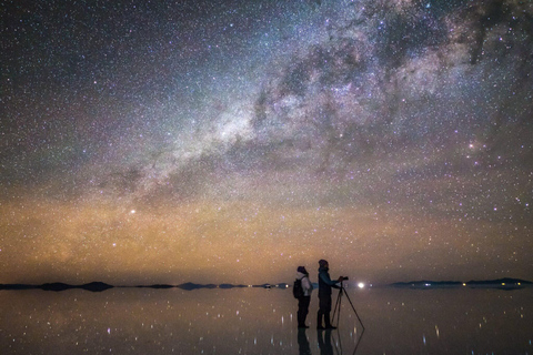 Salar de Uyuni | Observação de estrelas e nascer do sol