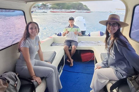 Gili Trawangan: Bangsal Harbor Fast Boat Transfer Gili Trawangan: Teluk nara Fast Boat Transfer