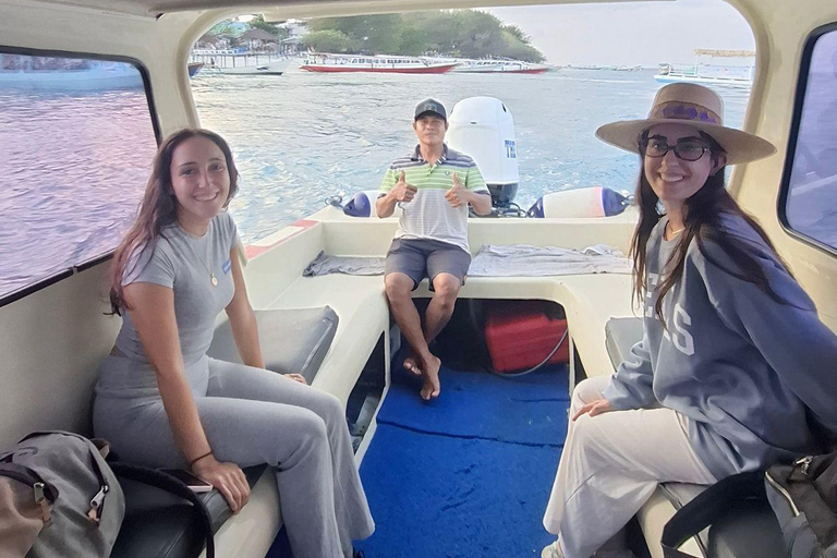 Gili Trawangan: Bangsal Harbor Fast Boat Transfer Gili Trawangan: Teluk nara Fast Boat Transfer