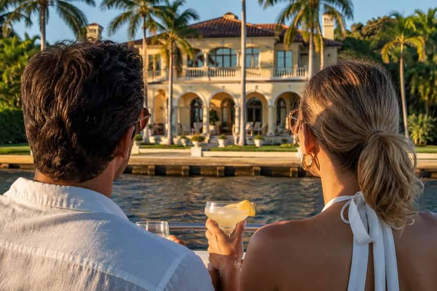 Fort Lauderdale: Millionaire's Row Bootsfahrt mit Getränken. Foto: GetYourGuide