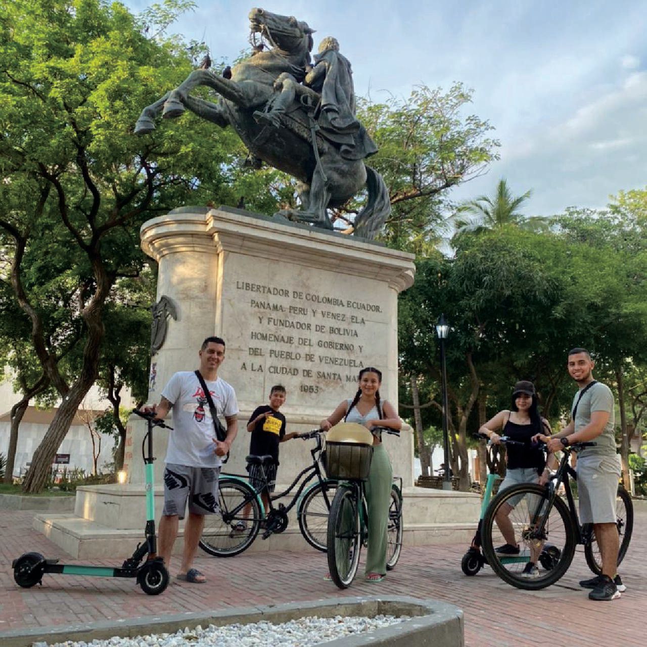 Santa Marta: Stadtrundfahrt mit dem Fahrrad und lokalem Guide durch die Altstadt