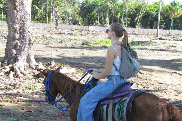 Puerto Plata: Horseback Tour of the Beach and Local Community