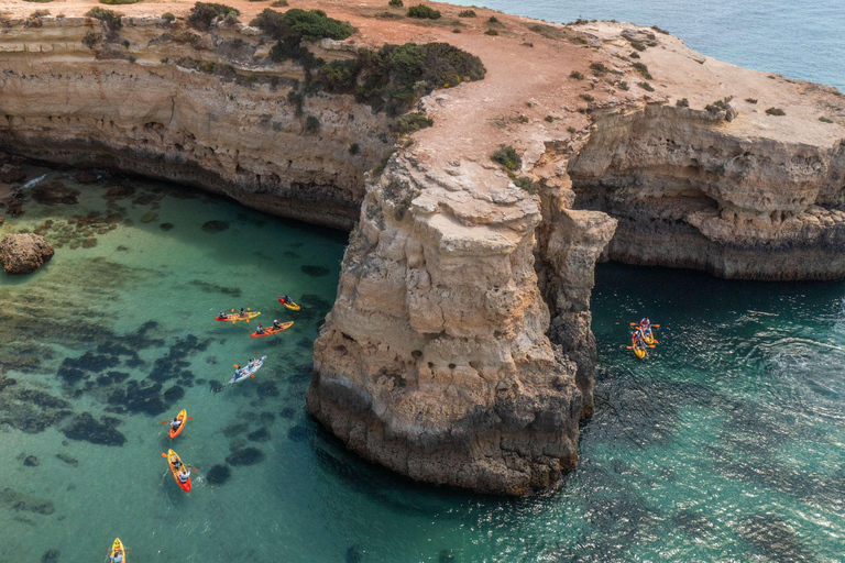 Albufeira Marina: Benagil Cave to Marinha Beach Kayak Tour