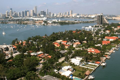 Miami: South Beach: Tour particular de 30 minutos em um helicóptero de luxo