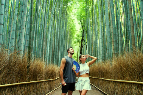 Kyoto: Arashiyama Bamboo, Monkeys, Matcha & UNESCO Temple