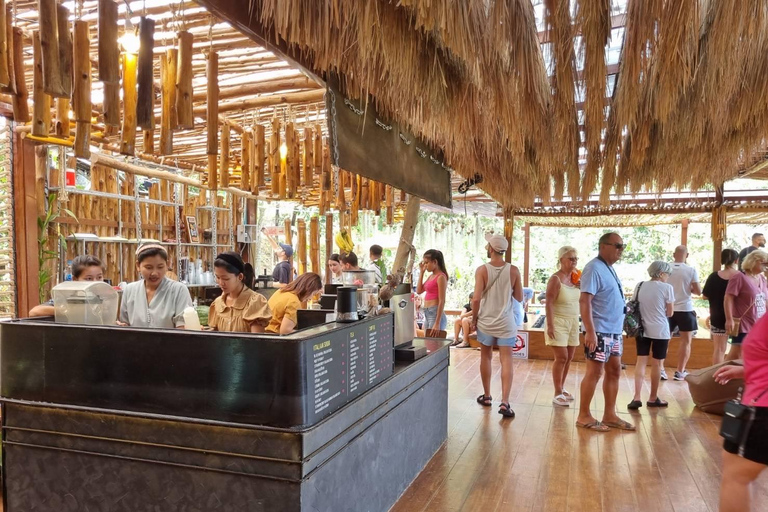 From Koh Samui: Tree Bridge Zipline and Café Experience