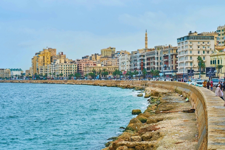 Visite privée personnalisable d'une journée à Alexandrie au départ du CaireAvec les droits d'entrée