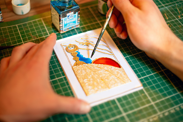 Istanbul: Traditional Stained Glass Painting Workshop