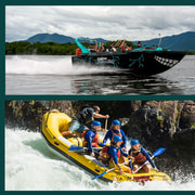 Cairns Jet Boating & Tully River Rafting - 2 Tours