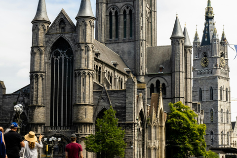 From Brussels: Day trip to Damme, Bruges and Leuven Tour in Spanish with Boat