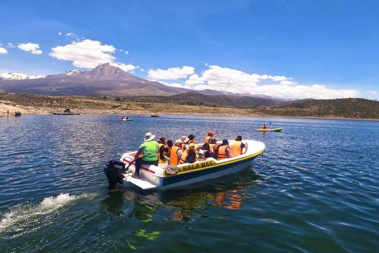 Tour zu den Lagunen von Salinas und Yanaorco + Thermalbäder von Lojen