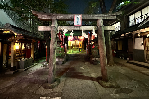 Modern Vegan Night Foodie Tour in Tokyo Seafood Sushi Course