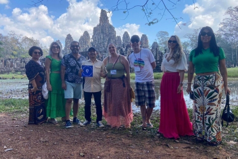 Siem Reap : Angkor : visite à la journée avec guide espagnolVisite en petit groupe (max. 10 pax)