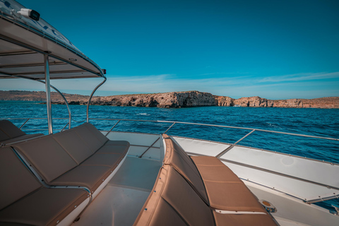 Comino:Blue & Crystal Lagoon,Gozo & Seacaves Half day cruise Half day cruise-Comino,Gozo,Blue & Crystal Lagoon & Seacaves