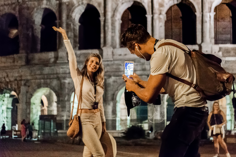 Colosseum by Evening Guided Tour with Optional Arena Access Colosseum & Arena Floor - Semi Private Tour up to 10 People