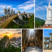 Hoi An: Golden Bridge, Marble Mountains & Monkey Mountain Hoi An: Golden Bridge, Marble Mountains & Monkey Mountain
