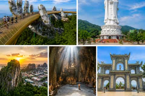 Hoi An: Golden Bridge, Marble Mountains & Monkey Mountain - Image 3