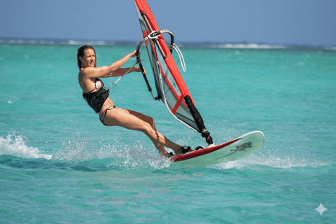 Bentota: Private Windsurfing Course with Safety Gear Windsurfing Beginner Course