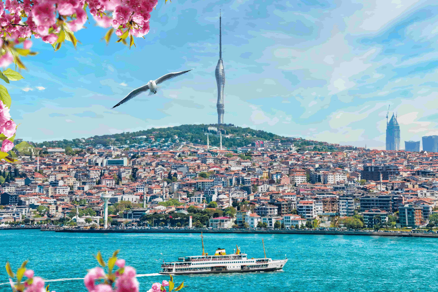 Istanbul: Eintritt in den Camlica-Turm mit optionaler Essensauswahl. Foto: GetYourGuide