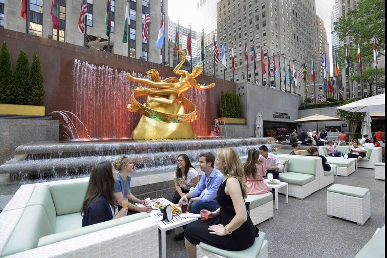 NYC: Magische stadslichten en stadsrondleiding door BroadwayNYC: Magische stadsverlichting en Broadway-stadsrondleiding per riksja