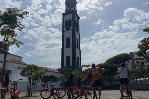 Tenerife: Guided Historical Bike Tour with E-Bike Option Private Tour on a Regular Bike with Guide