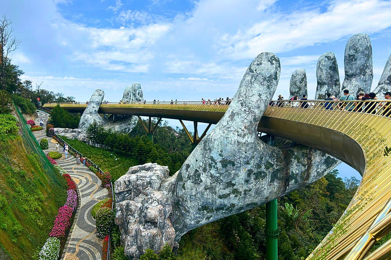 From Hoi An to Da Nang Visit Goldent Bridge, Linh Ung pagoda