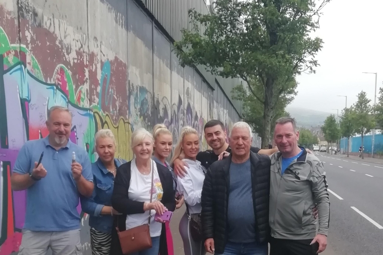 Visite en taxi de la fresque politique de Belfast
