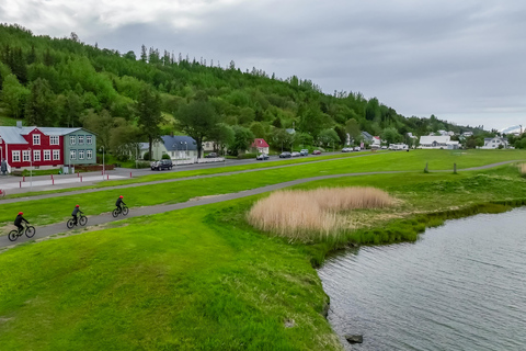 Akureyri: E-Bike Tour with Forest Lagoon Entry