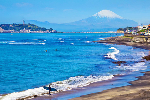 Tour de 1 día del Buda de Kamakura, Enoshima, santuario desde TokioRecogida en la estación de Shinjuku 8:30 h