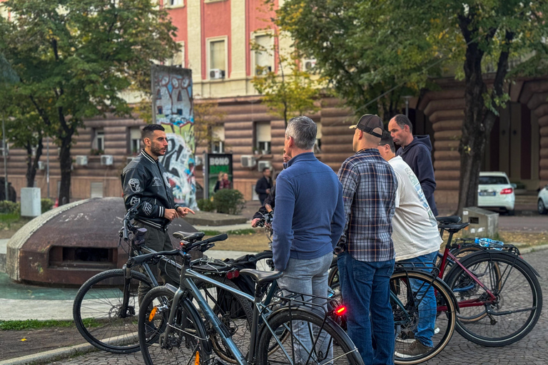 Tirana: Guided City Bike Tour Covering Top Attractions