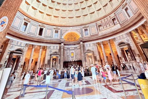 Rome : expérience d&#039;entrée au Panthéon avec hôte et application interactiveRome : Visite guidée du Panthéon avec un accompagnateur et une application interactive