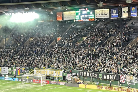 Portland Timbers Football Game at Providence Park Longside Lower - Central