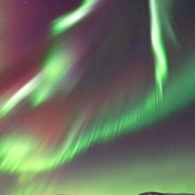 Abisko: caza de auroras boreales con fotos y bebidas calientes
