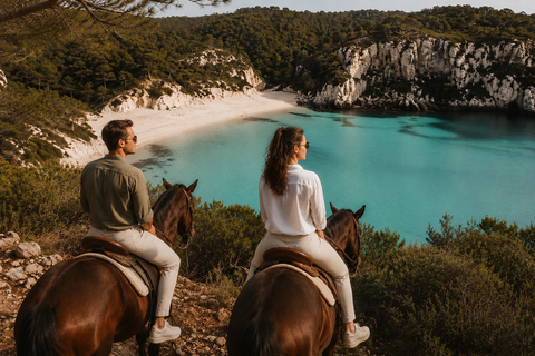 Menorca: Horseback Ride to Cala Mitjana Beach and Swim