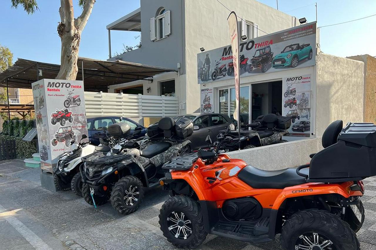 Santorini Panoramic ATV tour - Blue Domes & Volcanic Heights