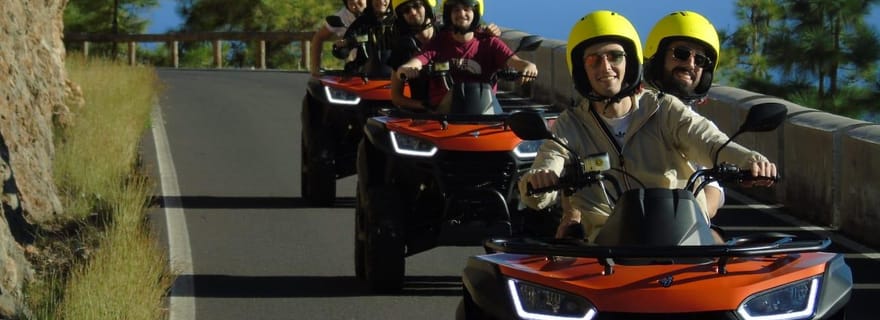 Ténérife : visite guidée en quad du parc national du Teide