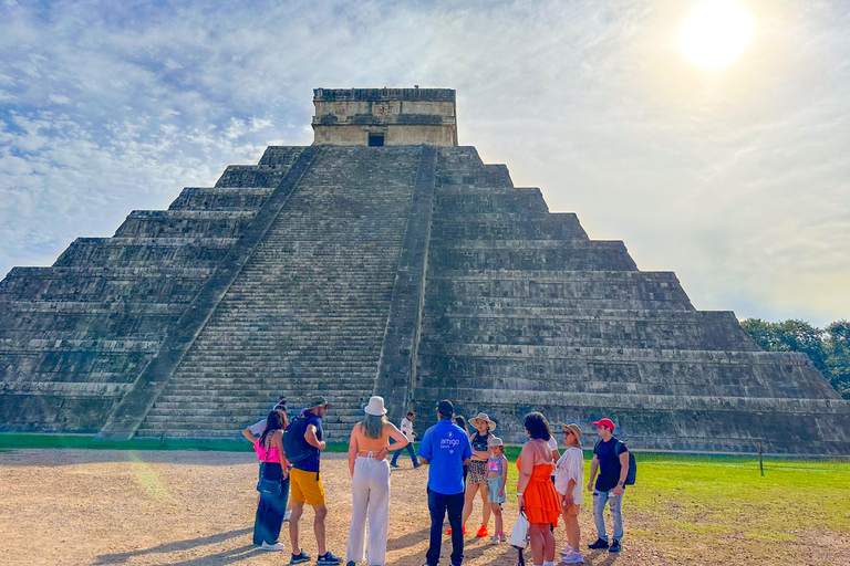 Cancun: Chichen Itza Early Access Guided Tour with Lunch Shared Tour with Hotel Pickup
