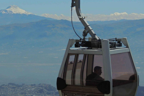 Quito: Quitos Seilbahn auf dem Vulkan Pichincha