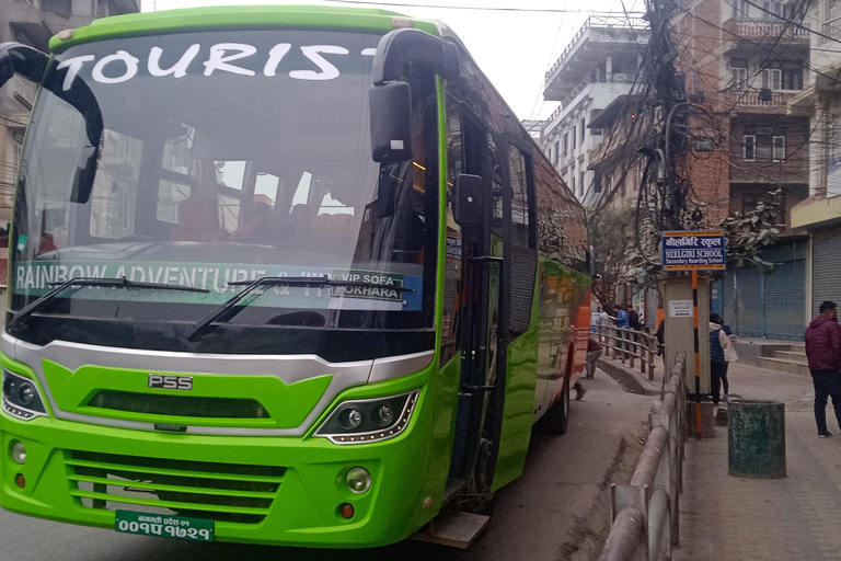 Pokhara para Bandipur Bilhete de ônibus com sofá de luxo