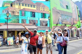 Singapur: Rundgang durch Chinatown, Little India und Kampong Glam