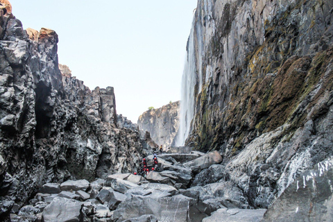 Livingstone: Victoria Falls Swim & Boat Tour with Pickup