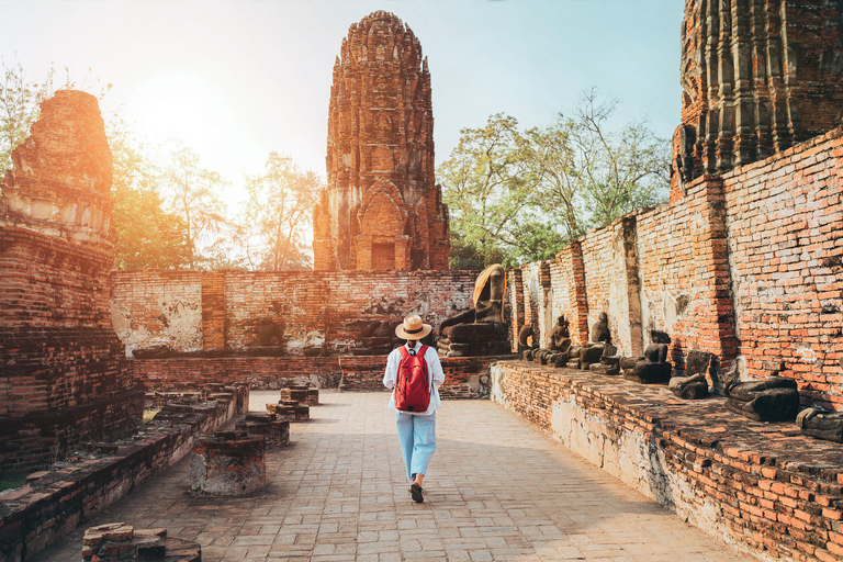 From Bangkok: Ayutthaya & Ayothaya Floating Market Day Trip