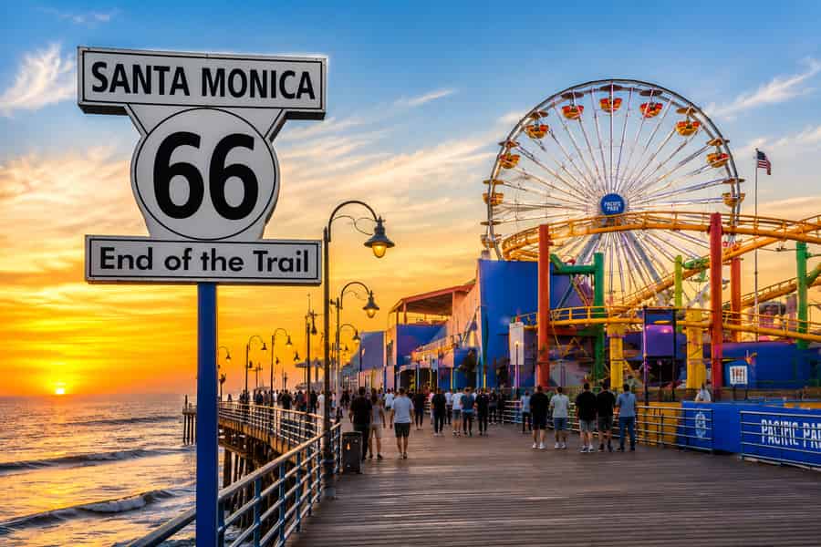 Ausflug zum Santa Monica Pier und zum Hollywood Sign.. Foto: GetYourGuide