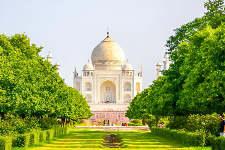 Taj Mahal &amp;Agra stad: Övernattningstur från Delhi med alternativAll Inclusive med 5-stjärnigt hotell + flygmiddag och Jaipur Drop