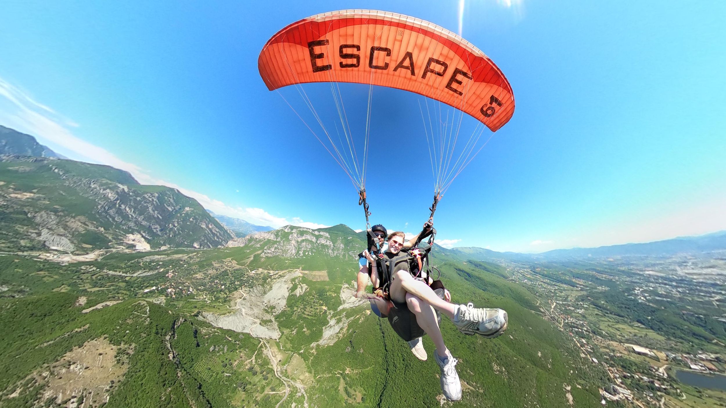 Paragliding-Tandemflug in Tirana – Dajti-Berg, Albanien