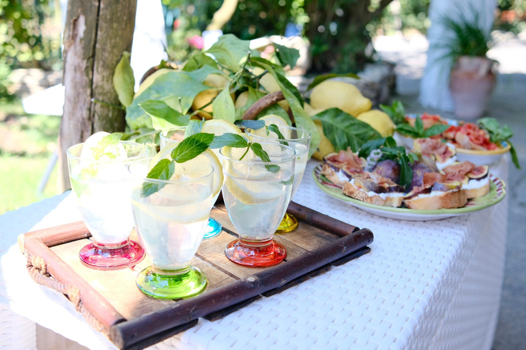 Sorrento: Marì Cooking Class in a Family Farm w/ Coast View