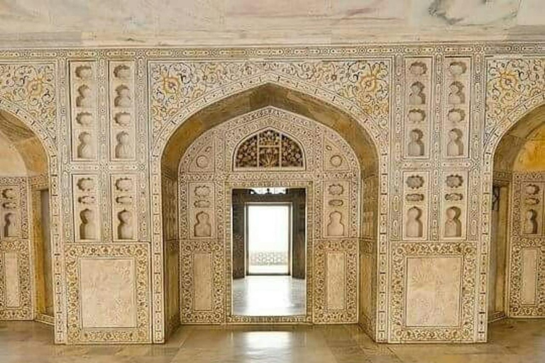 From Delhi: Taj Mahal Sunrise & Agra Fort Tour Private Tour Guide Services (Agra)
