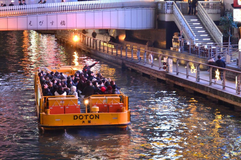 Osaka Walking Tour with Dotonbori River Cruise