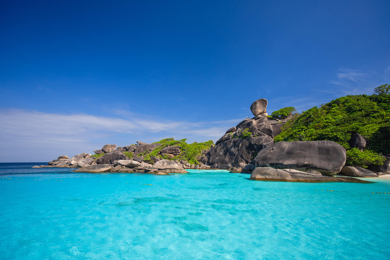 SIMILAN INSEL MIT DEM SCHNELLBOOT VON PHUKET AUS